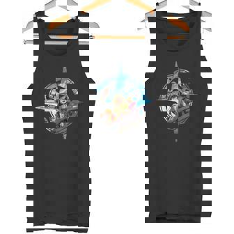 【公式】『Dragon Questii Reimagined』 羅針盤 長袖tシャツ タンクトップ - Kawaiitshirt