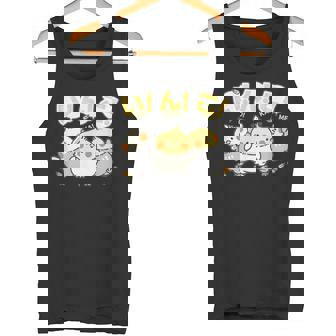 かわいい オカメインコ ユニークイラスト イラスト 丸い 鳥 【Cockatiel】 タンクトップ - Kawaiitshirt