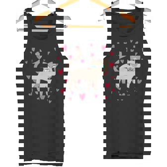 かわいいシャム猫プリント タンクトップ - Kawaiitshirt