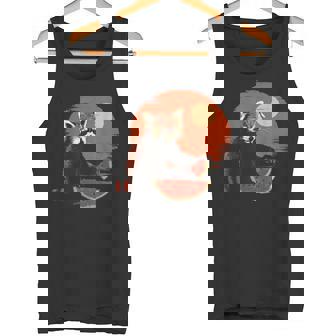 かわいいリトルパンダ くまの子 レッサーパンダ ベビーパンダ タンクトップ - Kawaiitshirt