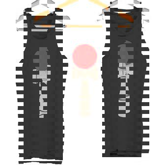 けん玉 日本製ボールとカップシャツ タンクトップ - Kawaiitshirt