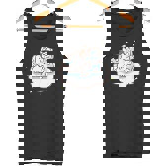 ねこぺん日和 すやすや タンクトップ - Kawaiitshirt