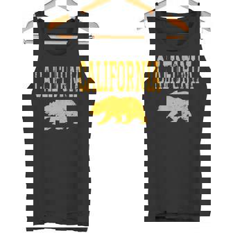アンティーク調カリフォルニアゴールデンベア。 タンクトップ - Kawaiitshirt
