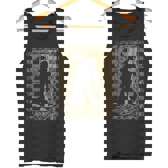 アールヌーボー、オーブリー・ビアズリー、ル・モルト・ダルサー、ギネヴィア 長袖tシャツ タンクトップ - Kawaiitshirt