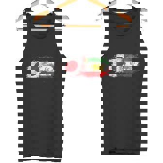 イランと日本一緒、半分日本人、半分イラン人 タンクトップ - Kawaiitshirt