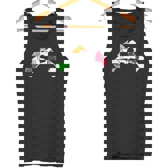 インド日本国旗 インド日本ハート タンクトップ - Kawaiitshirt