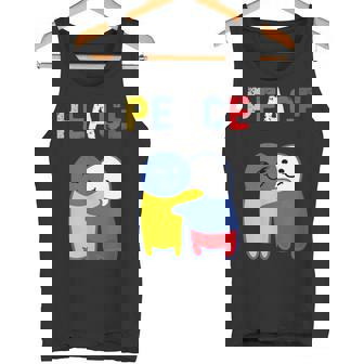 ウクライナロシア平和ウクライナノーウォー。 タンクトップ - Kawaiitshirt