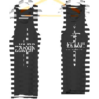 エクスカリバー アーサー王の石の中の伝説の剣 タンクトップ - Kawaiitshirt