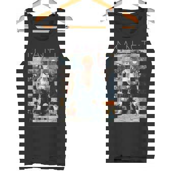 エドゥアール・マネ フォリー・ベルジェールのバー 長袖tシャツ タンクトップ - Kawaiitshirt