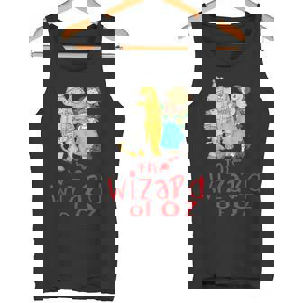 オズの魔法使い ヴィンテージ ファンタジー ドロシー ブリキの男 かかしライオン タンクトップ - Kawaiitshirt