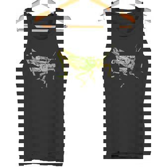 キリギリス アート デザイン イラスト イナゴ キリギリス タンクトップ - Kawaiitshirt