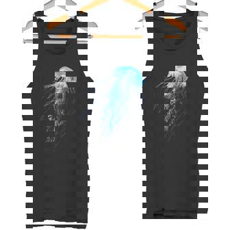 クラゲ 動物 動物園 アート クラゲ タンクトップ - Kawaiitshirt