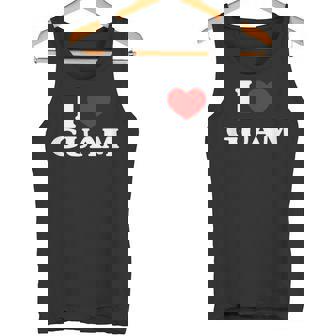 グアムアイハートグアムお土産i Love Guam タンクトップ - Kawaiitshirt