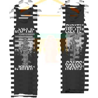 グラウンド・ホッグ Respect The Groundhog タンクトップ - Kawaiitshirt