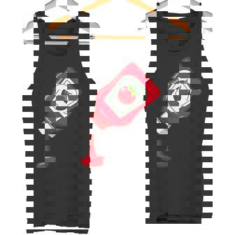 ケチャップをのせて面白いケチャップラバー タンクトップ - Kawaiitshirt