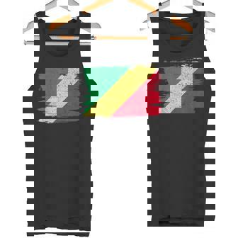 コンゴ民主共和国 旗 Democratic Republic Congo Flag Pride Proud タンクトップ - Kawaiitshirt