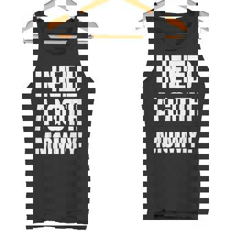 ゴスマミーが必要おもしろいゴシック・マザー・ラバー タンクトップ - Kawaiitshirt