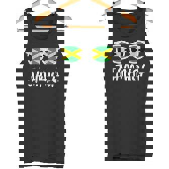 サングラス フラッグ ジャマイカ ジャマイカ 生まれ タンクトップ - Kawaiitshirt