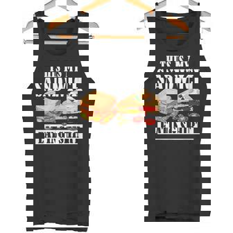 サンドイッチ服 This Is Myandwich Eating タンクトップ - Kawaiitshirt