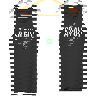 サンパウロ ブラジル ヴィンテージ サンパウロ ブラジル パウリスタ 長袖tシャツ タンクトップ - Kawaiitshirt