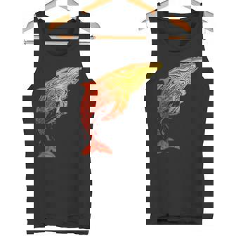 ザトウクジラ ネイティブ ハワイアン ハワイアン トライバル タンクトップ - Kawaiitshirt