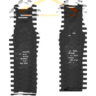 シャツは着たくない-ヴィンテージ・フィロソフィー・バートルビー タンクトップ - Kawaiitshirt