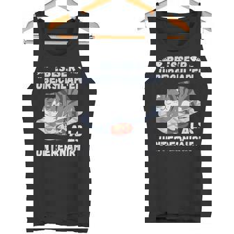 スリープシャツ猫、面白い、ドイツ語で タンクトップ - Kawaiitshirt