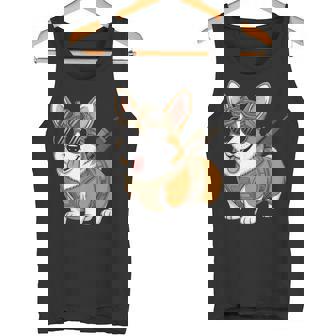 タクティカル コーギー 犬種 戦士 動物 しゃれ ミーム タンクトップ - Kawaiitshirt