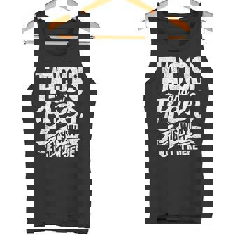 タコス ビール なぜここにいるのか パブ シンコ・デ・マヨ メキシコを飲む タンクトップ - Kawaiitshirt