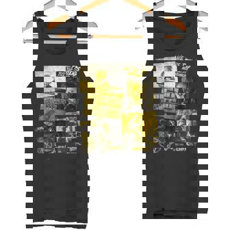 チャッキー Golden Horror Panels Retro タンクトップ - Kawaiitshirt