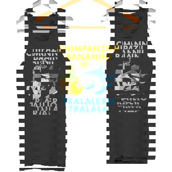 チンパンジーニ バナニーニs トララレロ トラララ 面白い 幼児向け タンクトップ - Kawaiitshirt
