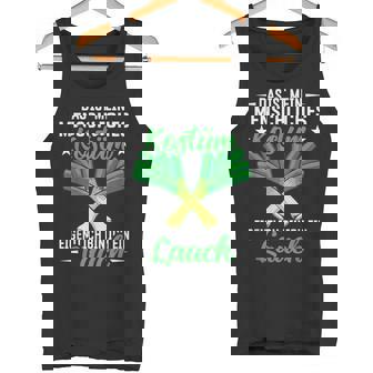 メンズ ネギ コスチューム ジム 風刺 パンパー ニッケルネギ タンクトップ - Kawaiitshirt