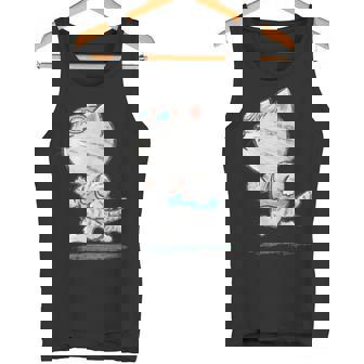 ネコ ねこ ランニング 子猫 ペット おもしろ 動物 ランナー イラスト タンクトップ - Kawaiitshirt