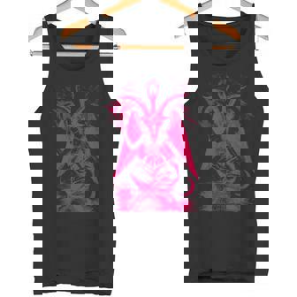 バフォメットオカルトヤギ悪魔崇拝サタンデーモン召喚 タンクトップ - Kawaiitshirt