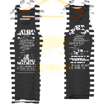 バーボンは野菜 コーンウイスキー バーボン 飲み方 タンクトップ - Kawaiitshirt