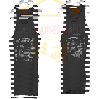 ファラオ・ラムセス2世 戦車 古代エジプト タンクトップ - Kawaiitshirt