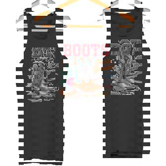 ブーツ オン グラウンド カウガール カウボーイ ウエスタン タンクトップ - Kawaiitshirt