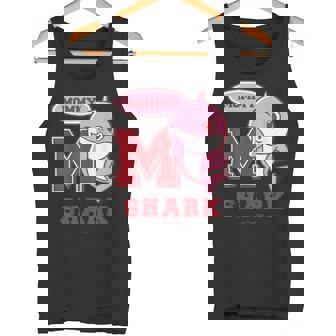 ママシャーク・レトロ・ベイシャーク・サメなかぞく・プレゼント・キッズ・メンズ・ウーマンズ タンクトップ - Kawaiitshirt