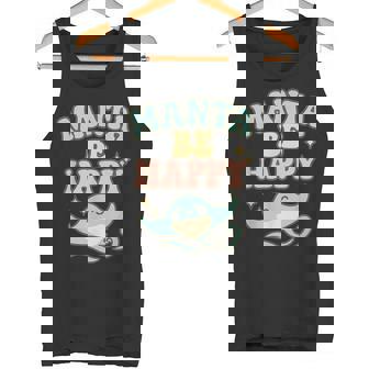 マンタ・ビ・ハッピー タンクトップ - Kawaiitshirt