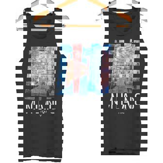 ミラノ シャツ レディース メンズ ミラノ イタリア お土産 ギフト タンクトップ - Kawaiitshirt