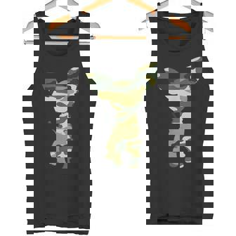 ミリタリー チワワ カモ メンズ プリント Us Dog Pup 退役軍人ギフト タンクトップ - Kawaiitshirt