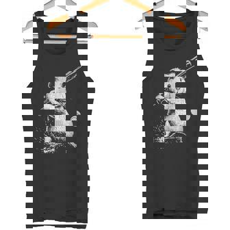 モルモット 野球 スポーツ ペット好き タンクトップ - Kawaiitshirt