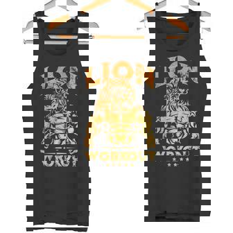 ライオン ワークアウト ゴールド トレーニング ビースト ジム フィットネス パワーマッスル タンクトップ - Kawaiitshirt