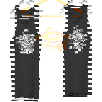 ラーメン寿司キャバリア・キング・チャールズ・スパニエル犬 タンクトップ - Kawaiitshirt