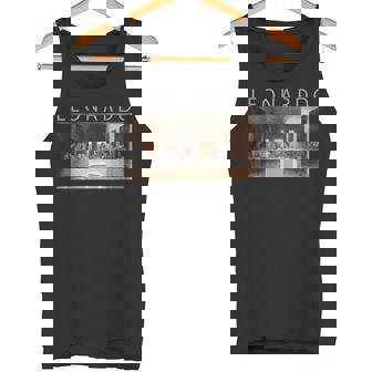 レオナルド ダヴィンチ 面白いtシャツ アート 絵画 メンズ 面白い 服 美術 おもしろ ネタ タンクトップ - Kawaiitshirt