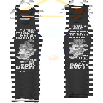 ロシア語の面白い猫のメッセージ「食べ足りないより寝過ぎの方がいい」 タンクトップ - Kawaiitshirt