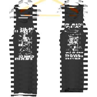 ロックミュージックドラマー タンクトップ - Kawaiitshirt