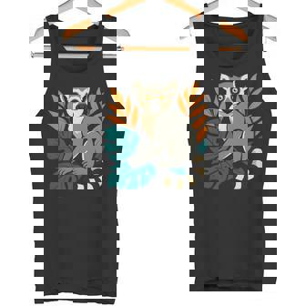 ワオキツネザル 長袖tシャツ タンクトップ - Kawaiitshirt