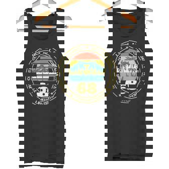 ヴィンテージ 68歳の誕生日のデコレーション 男性用 68歳の誕生日 タンクトップ - Kawaiitshirt