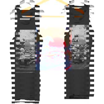 ヴィンテージ Jdm ドリフト レースカー 和波沖 神奈川 アート タンクトップ - Kawaiitshirt